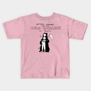 Cold Embrace of Death Kids T-Shirt